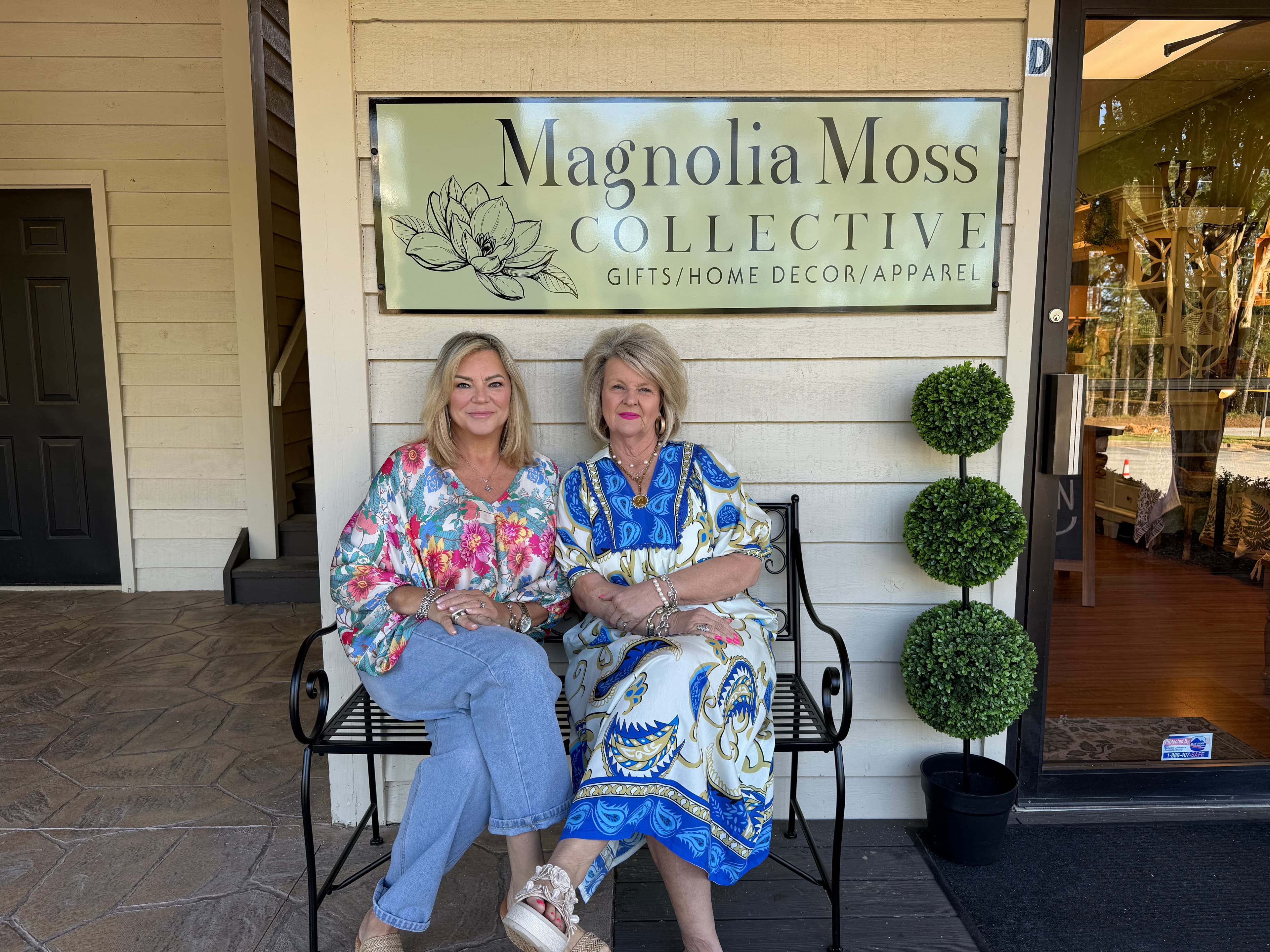 The Magnolia Moss Collective storefront